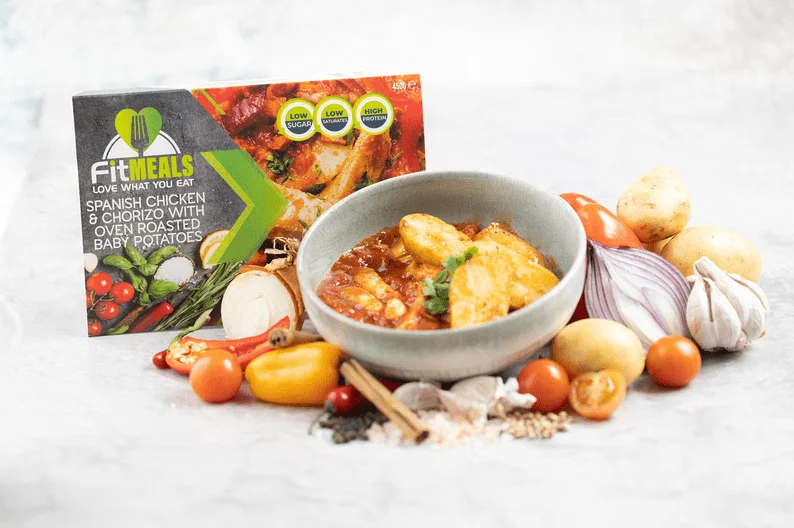 Spanish Chicken Chorizo With Oven Roasted Baby Potatoes Spanish Chicken Chorizo With Oven Roasted Baby Potatoes